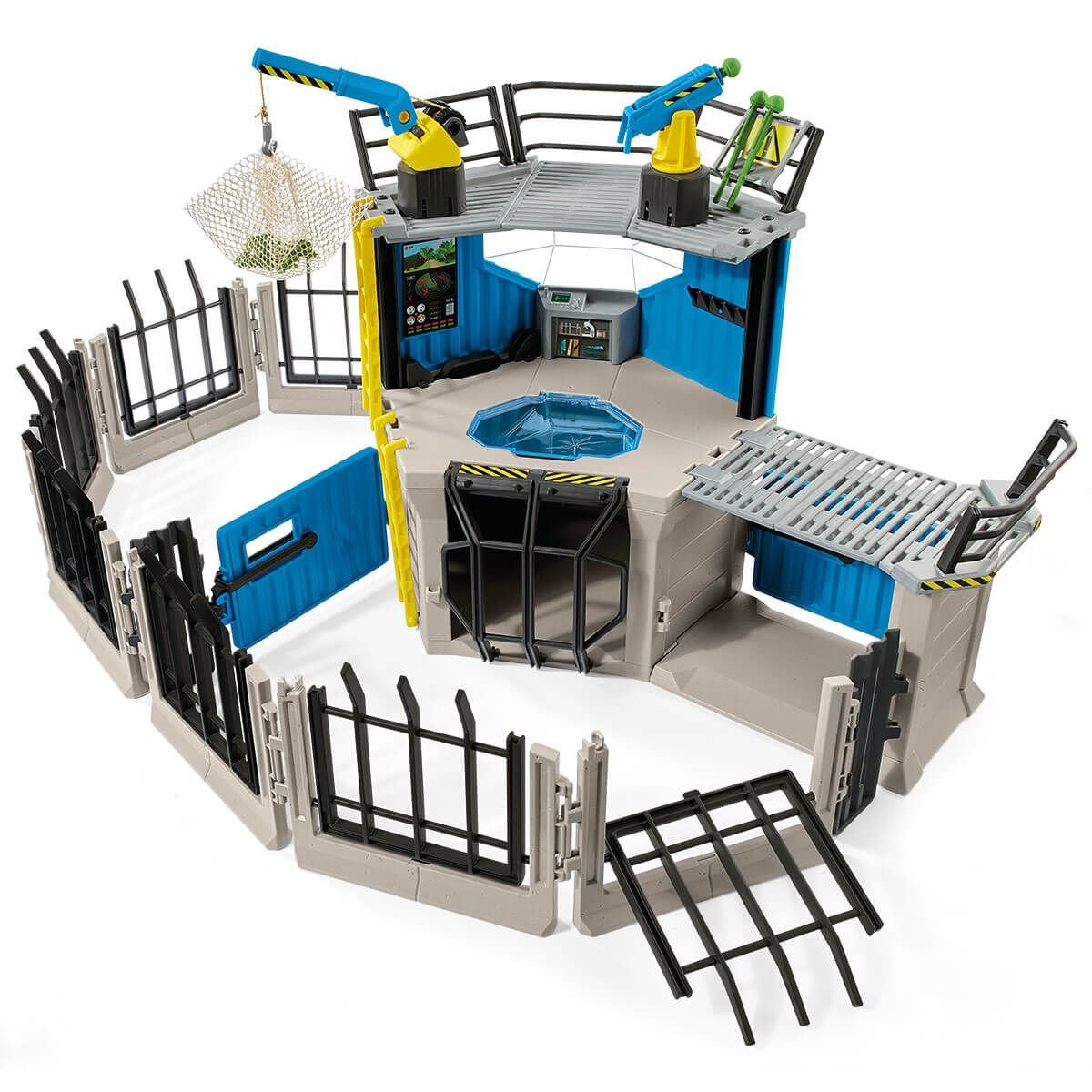 Schleich Dinosaurs Extend-A-Fence, 4 Año(S), Niño/Niña, Negro, Azul, Blanco