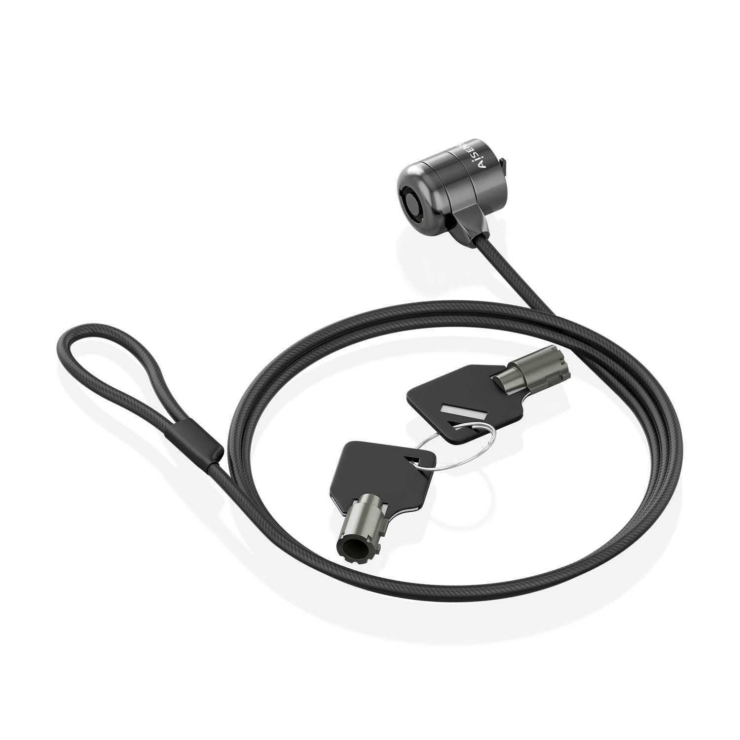 EAN 8435739901229 - AISENS ASLK-D40K04-BK cable antirrobo Negro 1,5 m imagen 2