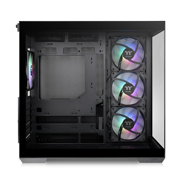 Caja Pc Thermaltake View 380 Tg Argb Negra, Vidrio Templado X 2 Ca-1z2-00m1wn-00