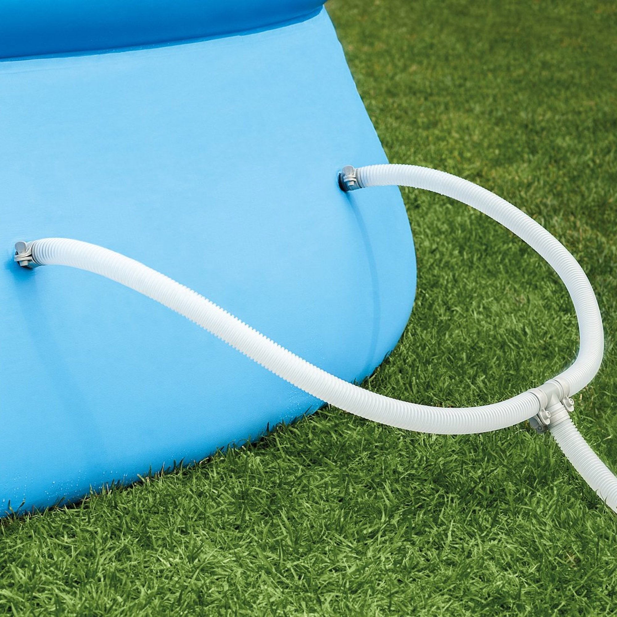 Intex 26166 Piscina Sobre Suelo Piscina Hinchable Círculo 12430 L Azul