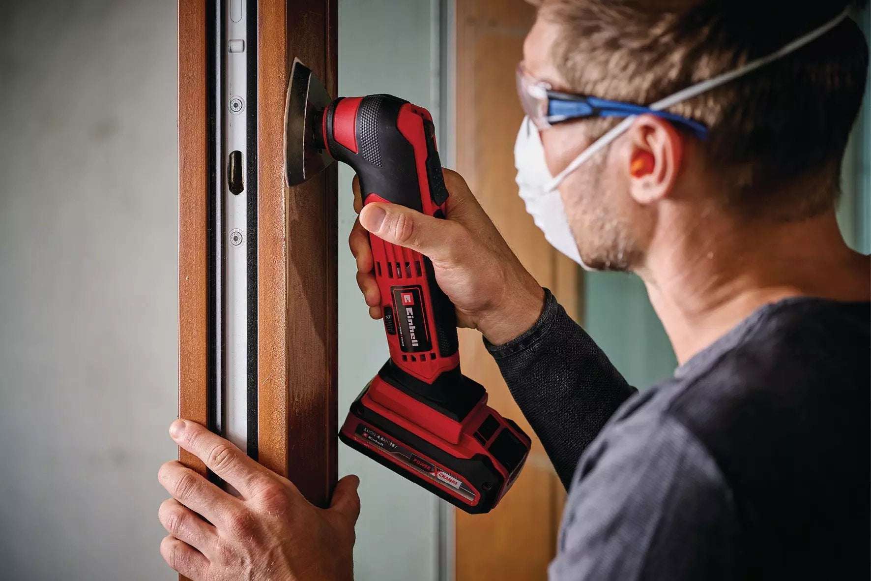 EAN 4006825672947 - Einhell TE-MG 18/1 Li - Solo Negro, Rojo 33000 OPM imagen 3