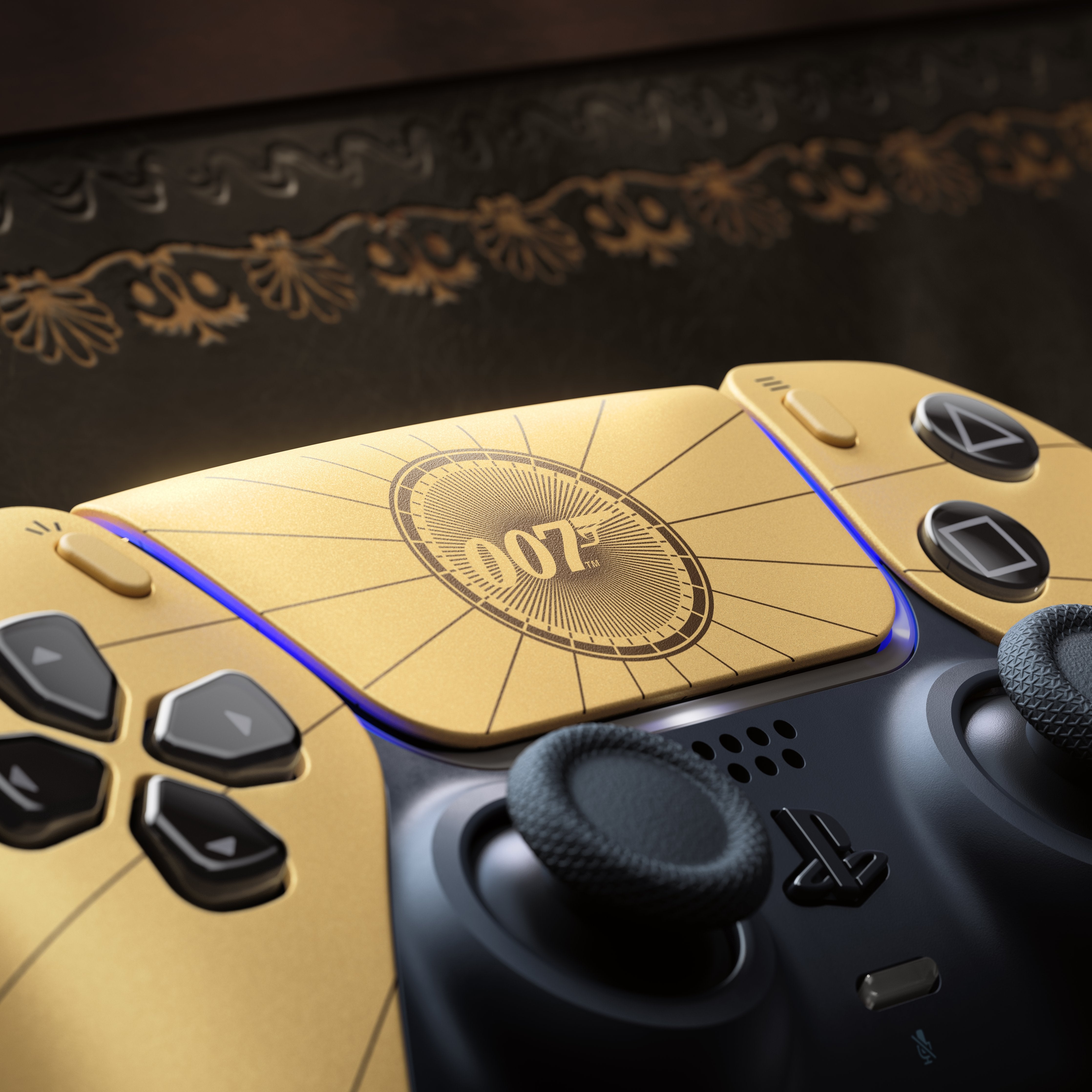 Sony Interactive Entertainment Dualsense Wireless-Controller - 007 First Light Limited Edition (Gold/Negro) 1000052021
