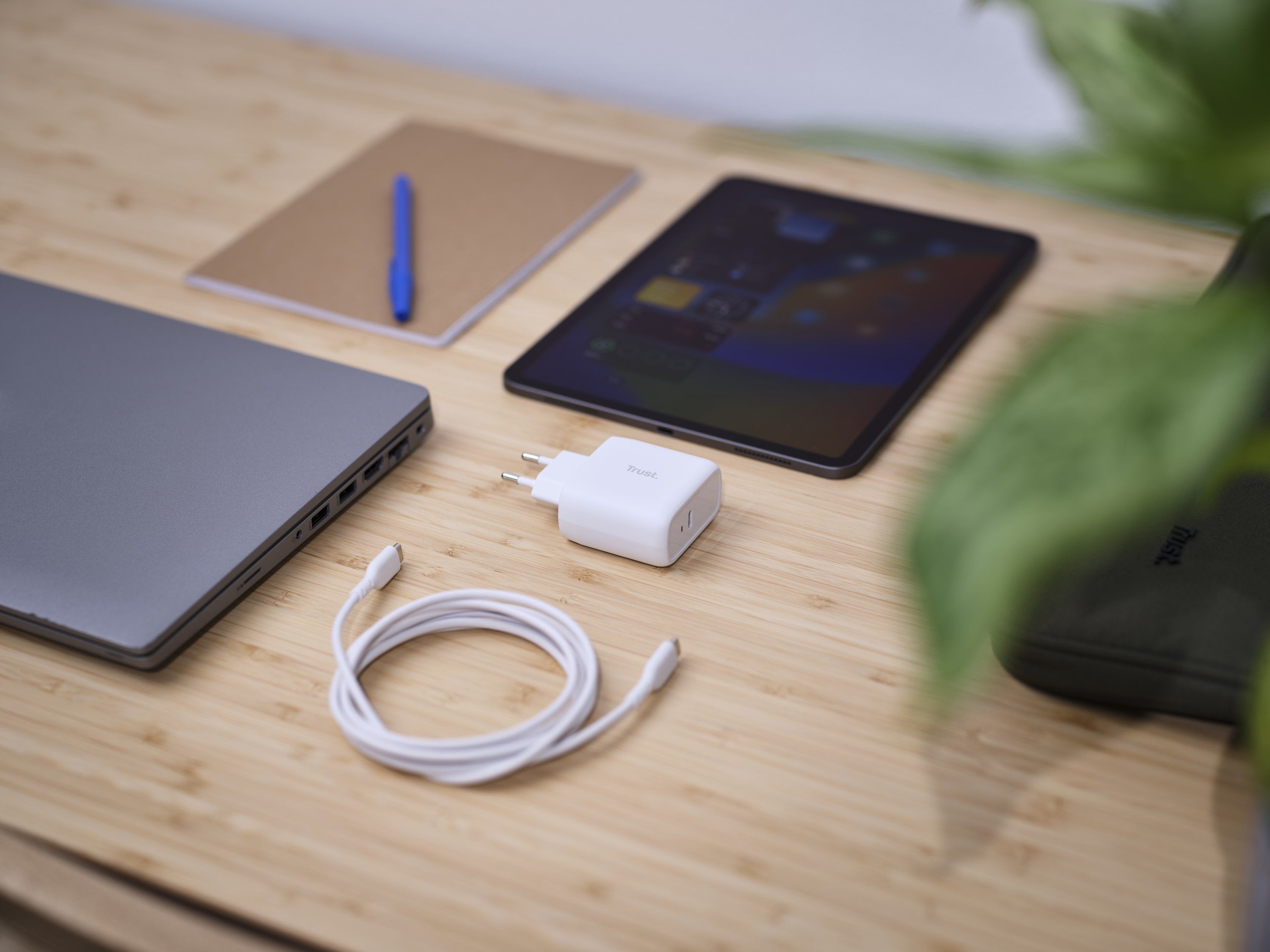 Cargador De Pared Trust Maxo 65w 1xusb Tipo-C 65w