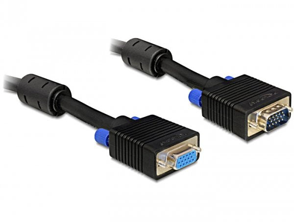 Delock 82568 Svga Extension Cable Male To Female 15 M