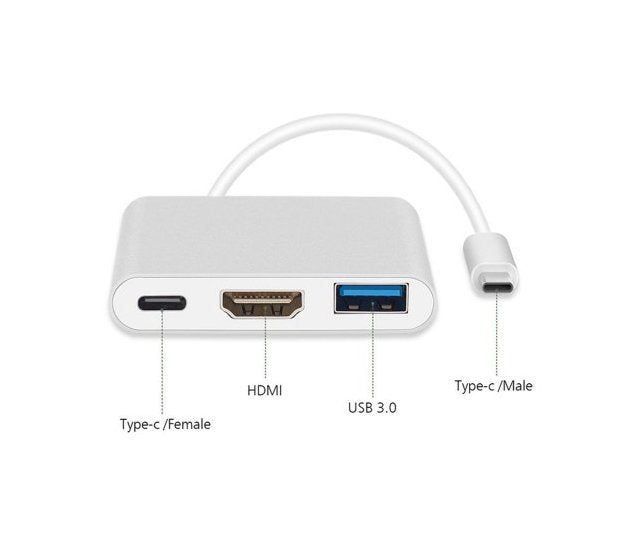 EAN 5902211109068 - Maclean MCTV-840 Adaptador gráfico USB 4096 x 2304 Pixeles Plata imagen 2