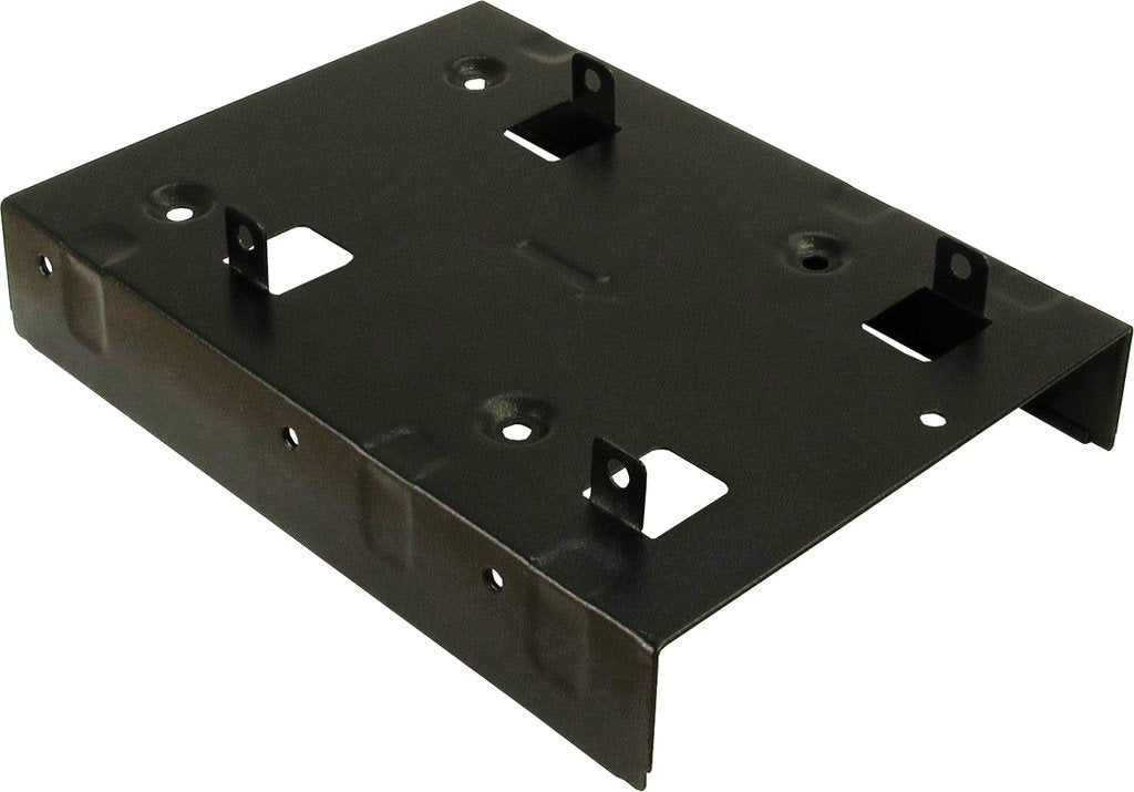 EAN 4260133125513 - Inter-Tech 88885232 panel bahía disco duro 2x 2,5" Panel embellecedor frontal Negro imagen 1