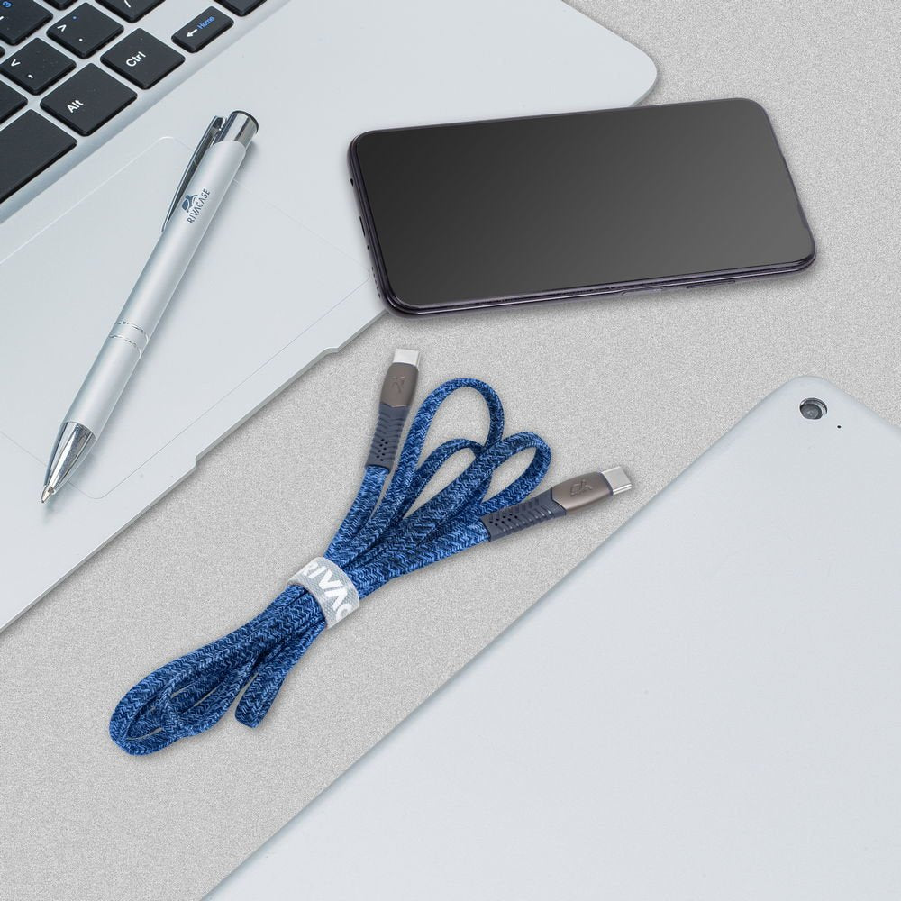 EAN 4260403579503 - Rivacase PS6105 BL12 cable USB USB 2.0 1,2 m USB C Azul imagen 8