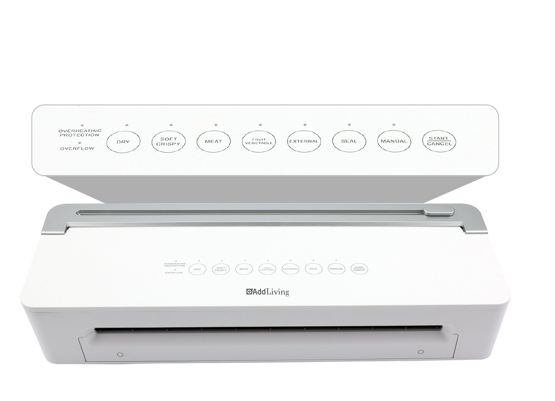 EAN 4030152953493 - AddLiving V300 sellador al vacío Blanco, Plata imagen 4