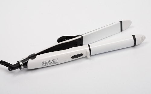 Plancha Para El Pelo Y Rizador Adler Ad 2104 (50w Blanco Y Negro)