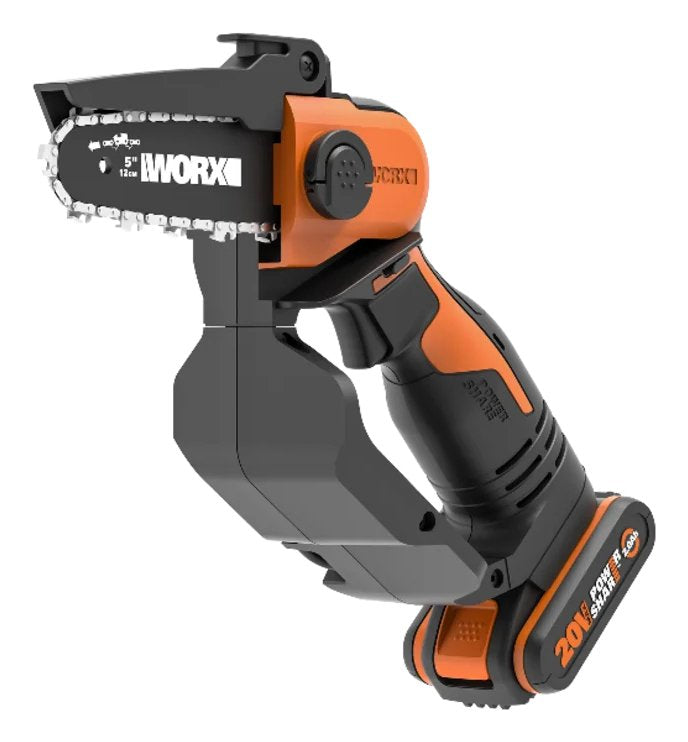 Worx Compact Chainsaw Cordless 20v Con Bateríapack And Charger (Wg324e)
