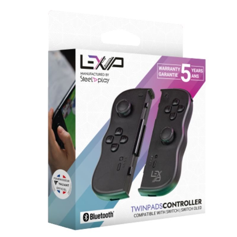 Lexip Manufactured By Steelplay - Adventure Twinpads Negro Switch