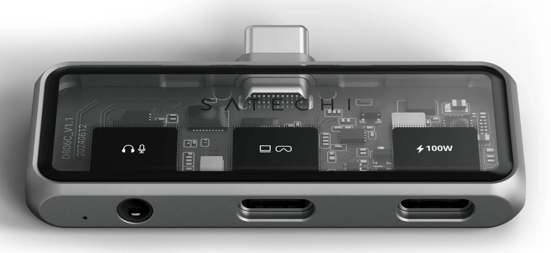 EAN 0810086361991 - Satechi ST-HXRAJM base para portátil y replicador de puertos Acoplamiento USB 3.2 Gen 2 (3.1 Gen 2) Type- imagen 2