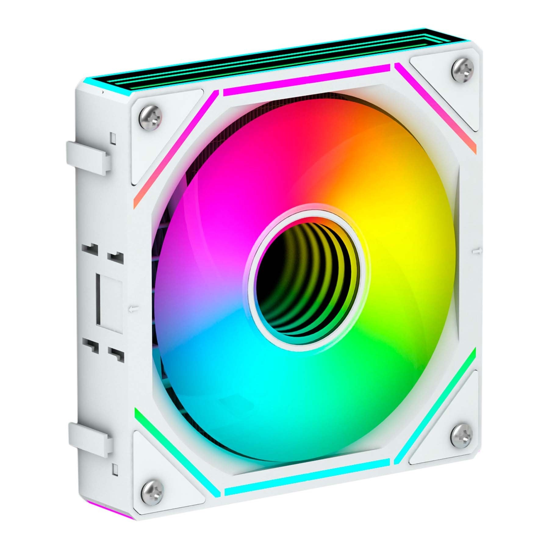 Abysm Oceanic Lcd 360 Argb Kit De Refrigeracion Liquida - 3 Ventiladores De 120mm - Iluminacion Argb - Pantalla Lcd