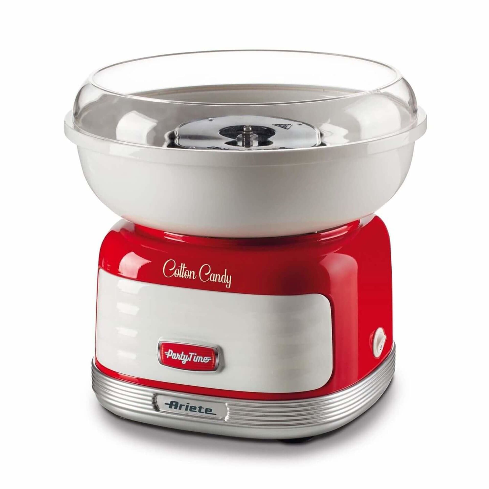 Máquina De Algodón De Azúcar Ariete Cotton Candy 500w Roja
