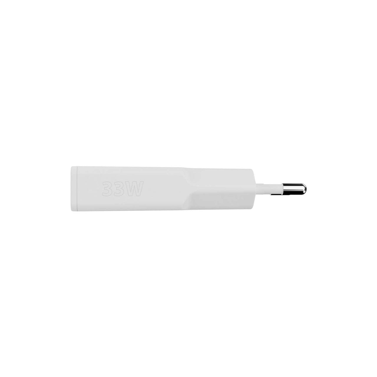 Cargador Usb De Viaje/Pared 33w Go2 Slimline Type-C/Usb Blanco Xtorm Salida Usb-C Pd/ 33 W Salida Usb-A Quick Charge 3.0 / 18 W.