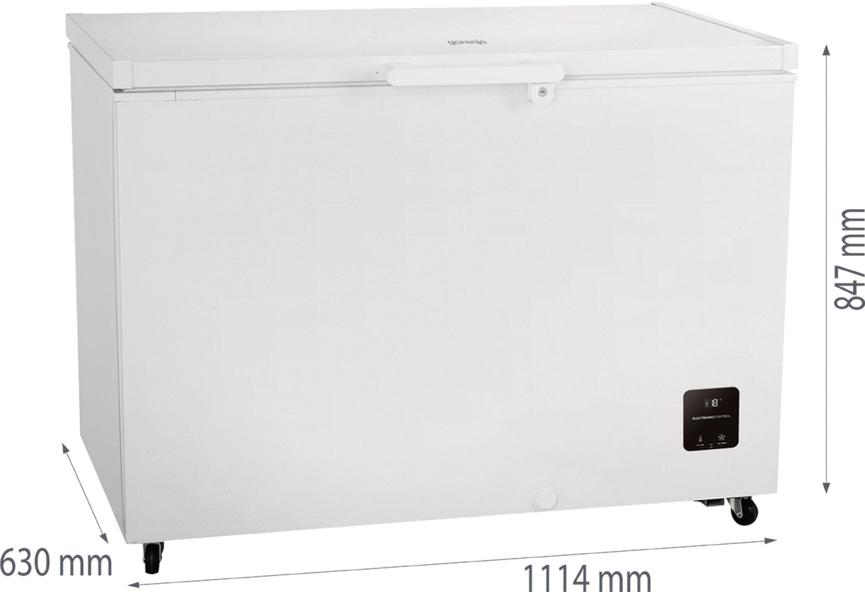 EAN 3838782739705 - Gorenje FH30EAW Arcón congelador Independiente 297 L Blanco imagen 4