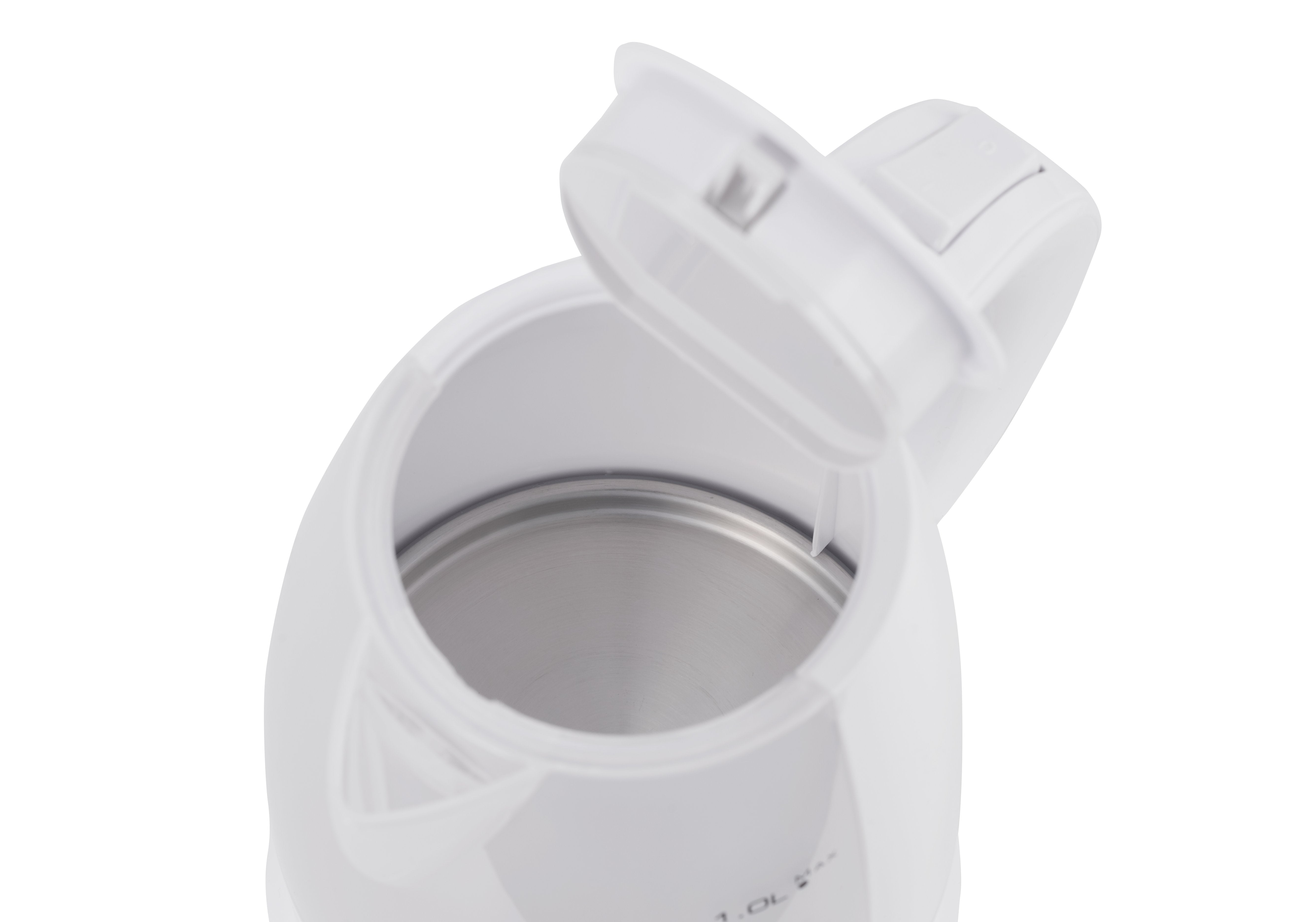 Hervidor Mesko Ms 1276, Eléctrico, Potencia 1600 W, Capacidad 1 L, Plástico, Blanco