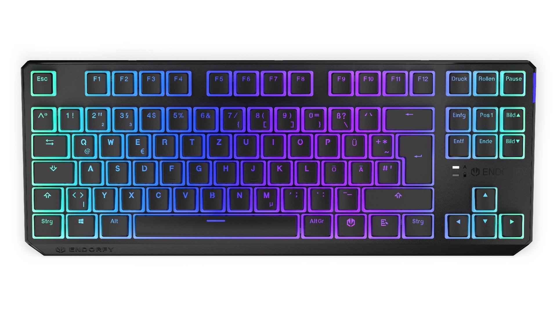 EAN 5903018666822 - ENDORFY TKL teclado Juego Bluetooth Alemán Negro imagen 10