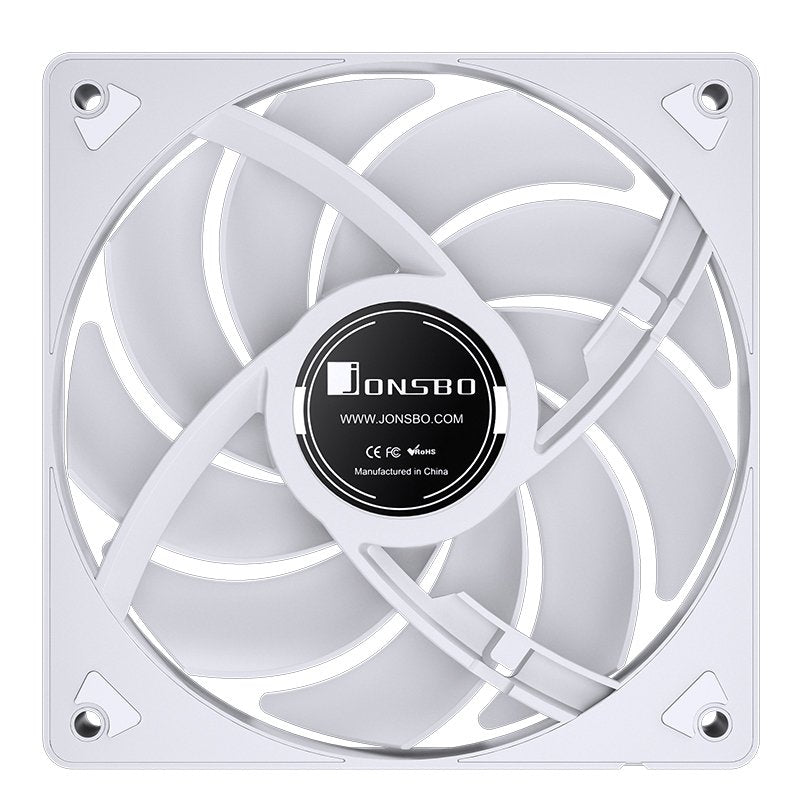 Jonsbo Sl-120c Rgb Ventilador, 3-Pin, 120mm - Blanco