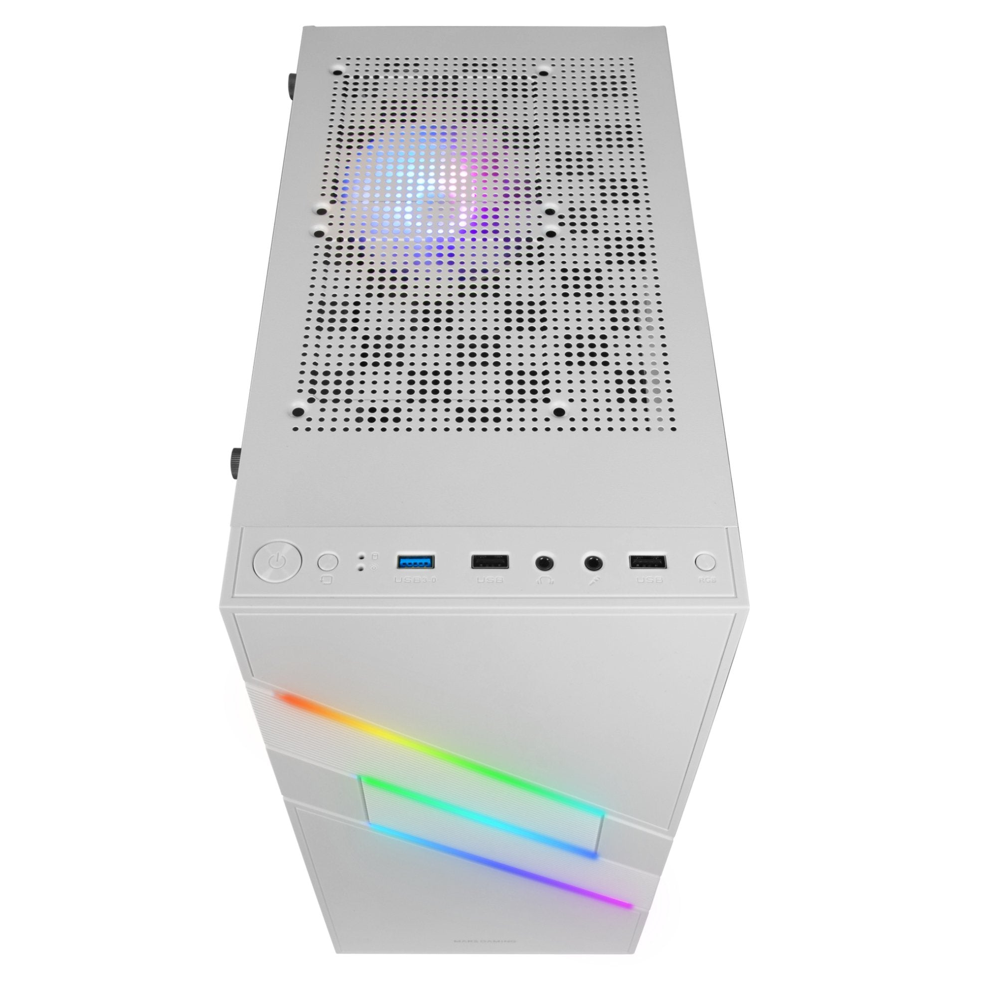 Caja Pc Marsgaming Mcu3 Argb Blanco Atx