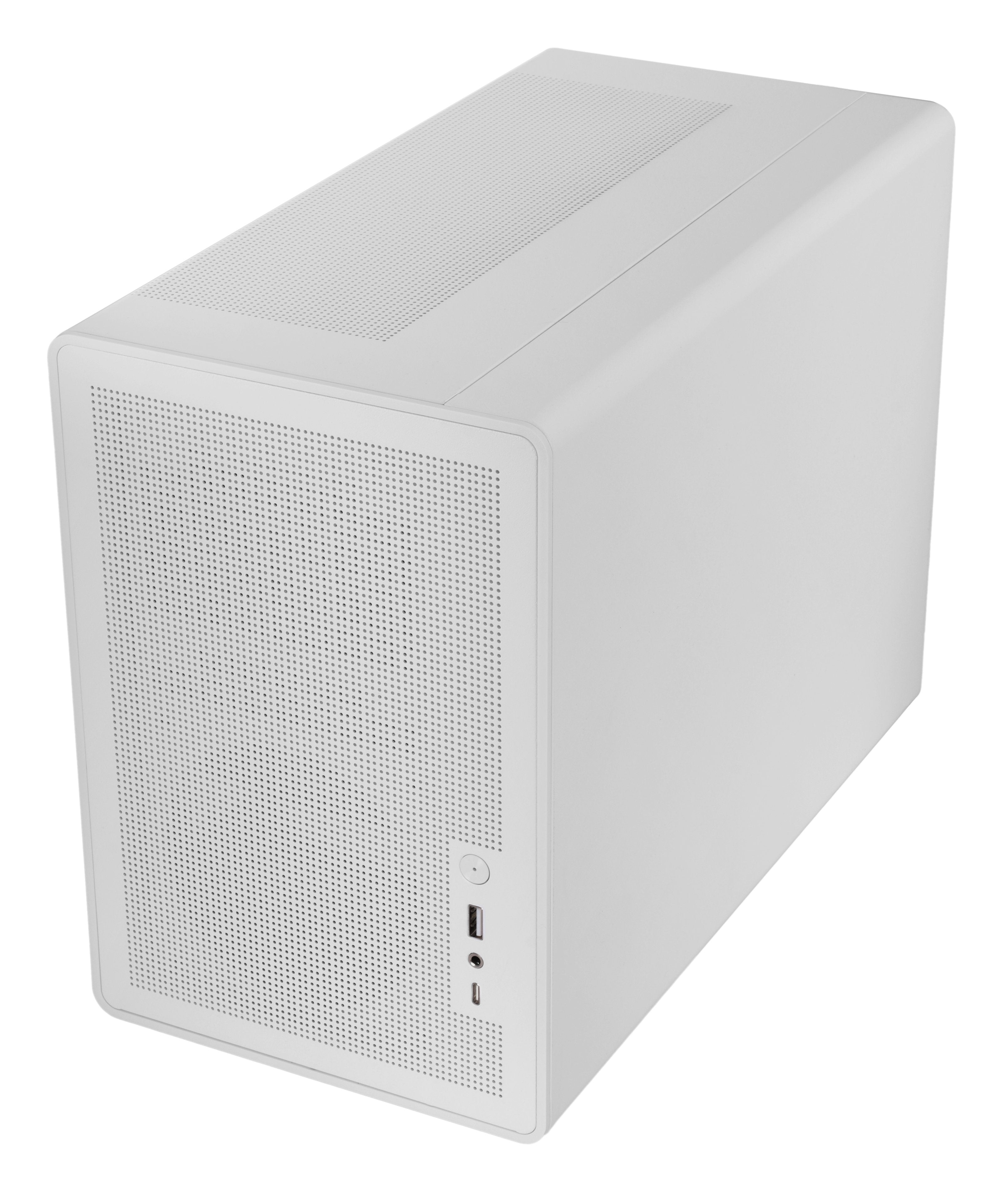 Caja Microatx Mars Gaming Mcxprow Mesh 360 Gpu 280-360mm 1x3.5 2x2.5 Blanco Compatible Atx/Sfx