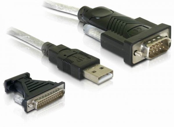 EAN 4043619613083 - DeLOCK 61308 cable de serie Negro USB tipo A DB-9 imagen 1