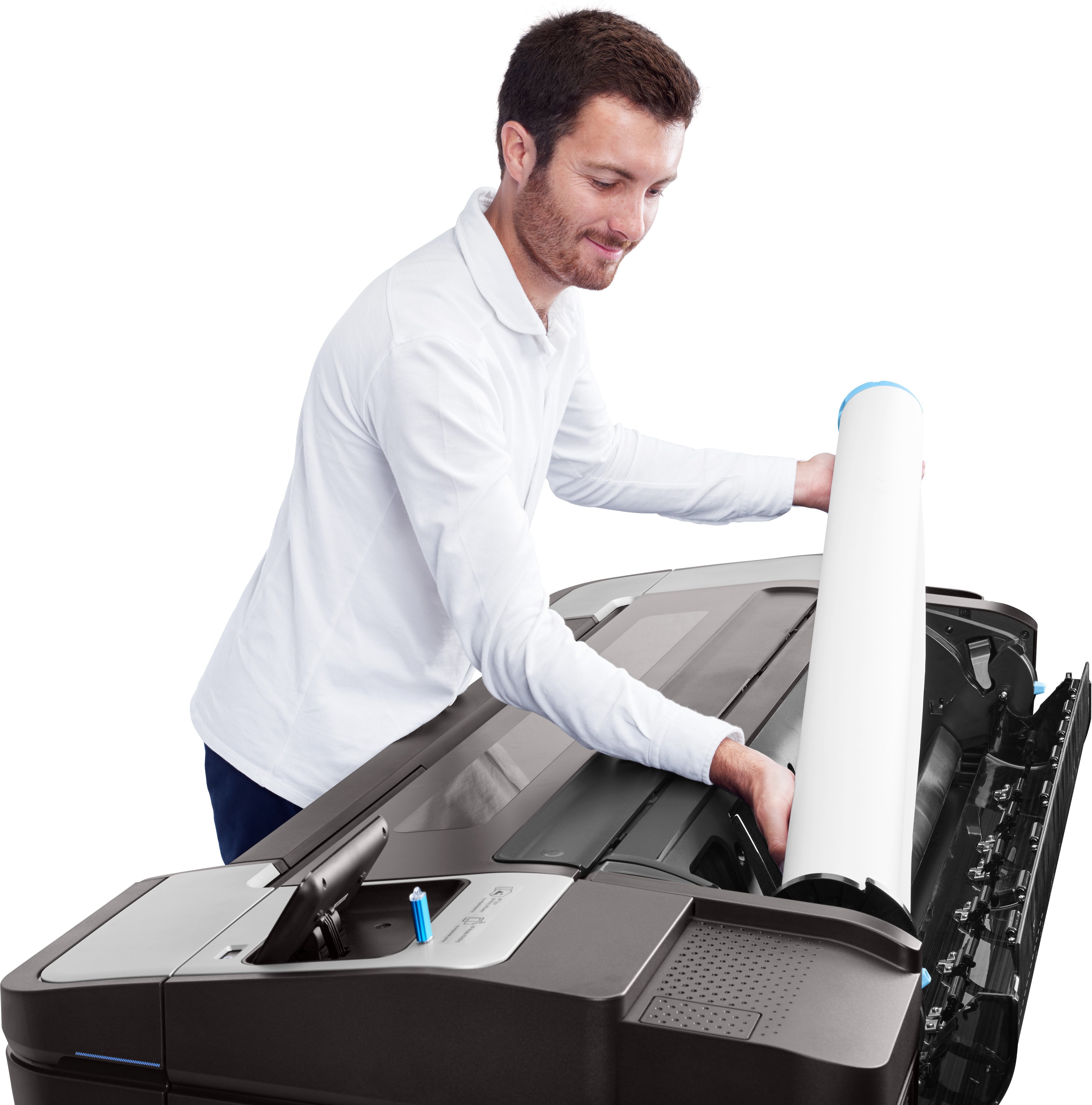 EAN 0191628122134 - HP Designjet T1700dr 44-in Printer impresora de gran formato Inyección de tinta térmica Color 2400 x 1200 imagen 11