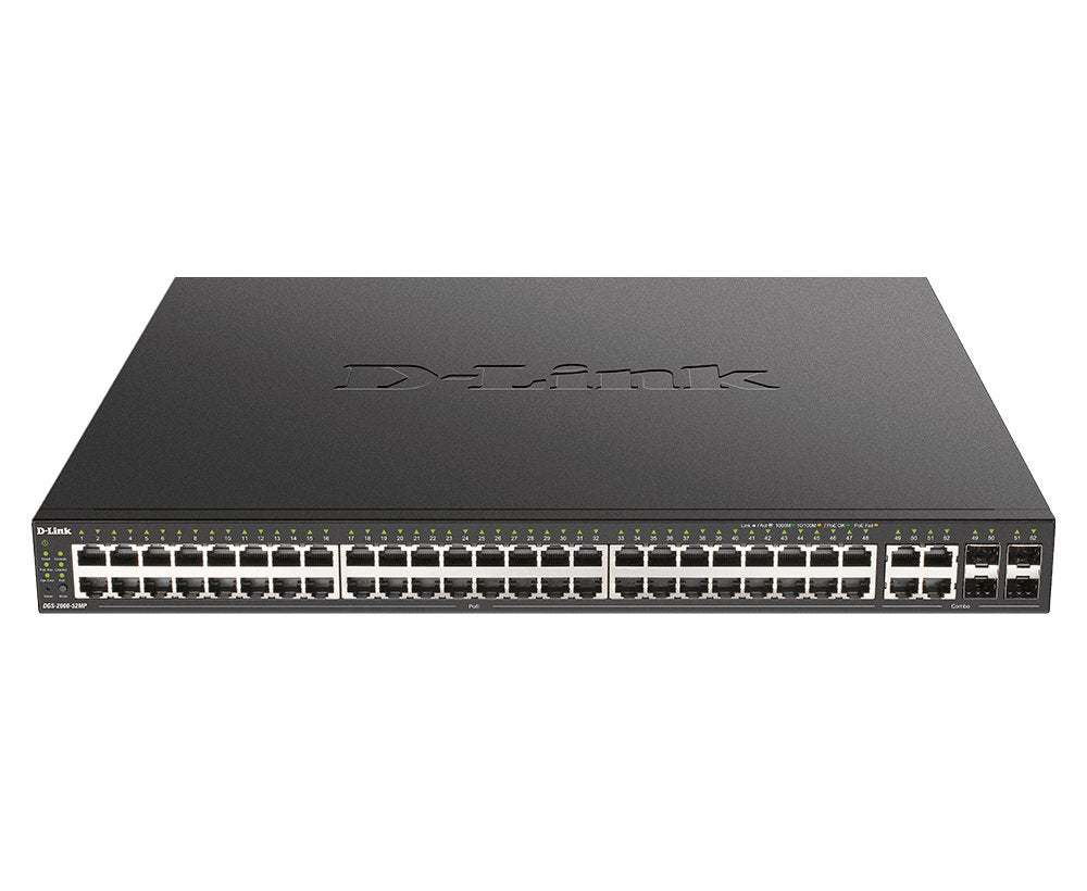 Switch D-Link 48 Puertos 10-100-1000 + 4sfp Poe