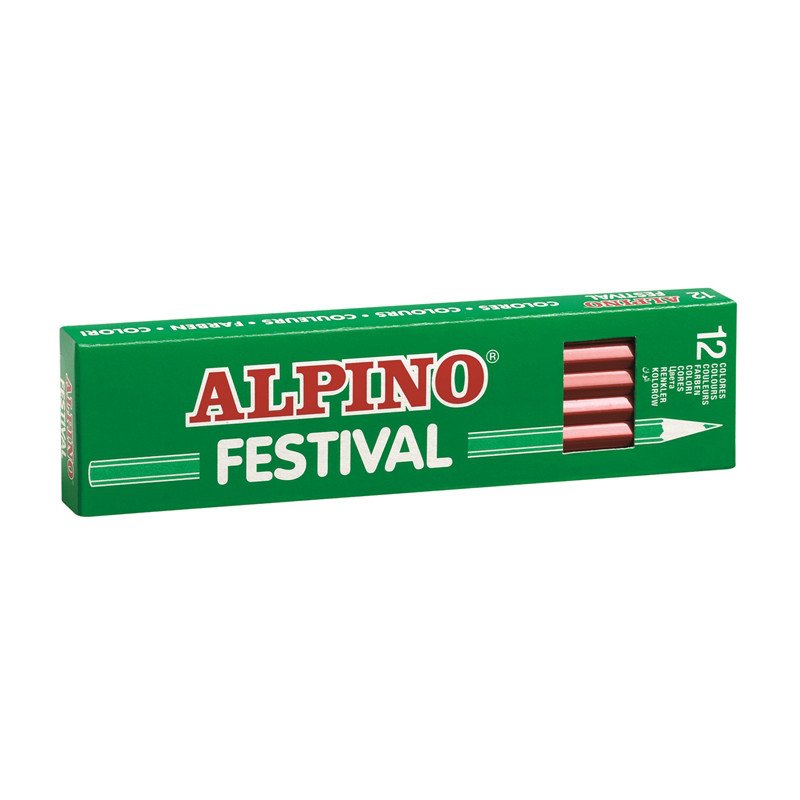 EAN 8413240579359 - Alpino C0131001 lápiz de color Negro 12 pieza(s) imagen 2