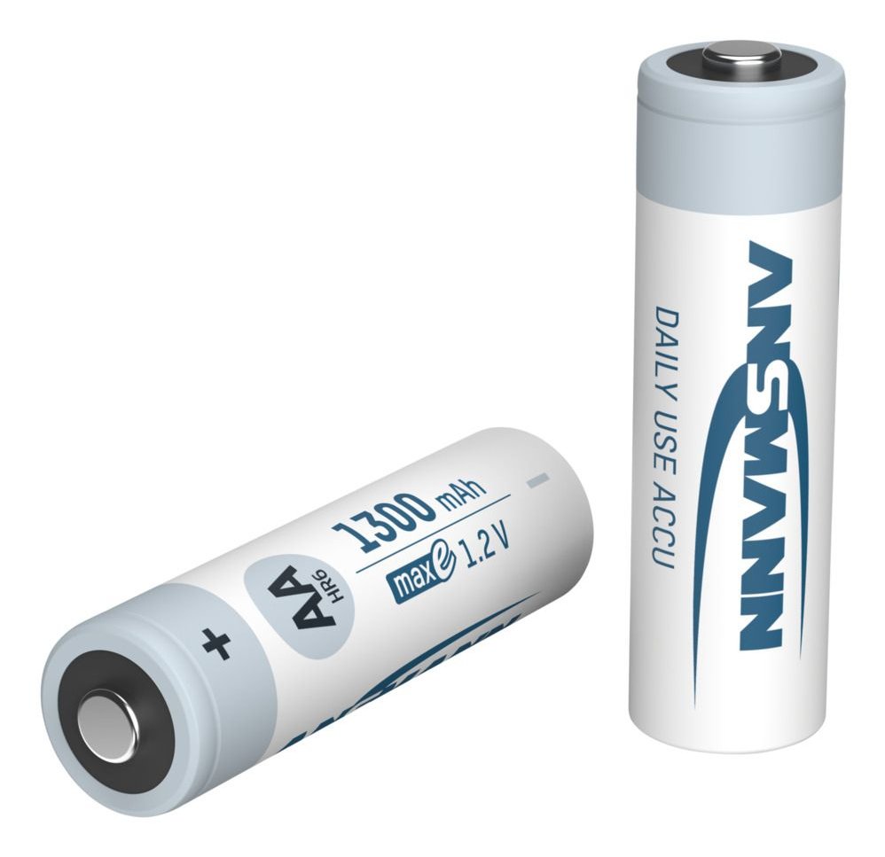 Ansmann Cargador Basic Ii Nimh Nicd + 2x Aa 1300mah