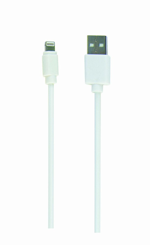EAN 8716309095518 - Gembird CC-USB2-AMLM-2M-W cable de conector Lightning Blanco imagen 1