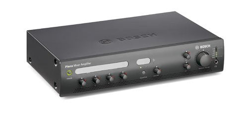 Bosch Ple-1me060-Eu Amplificador Mezclador De 60 W Con 4 Micrófonos Y Entrada De Música Ambiental.
