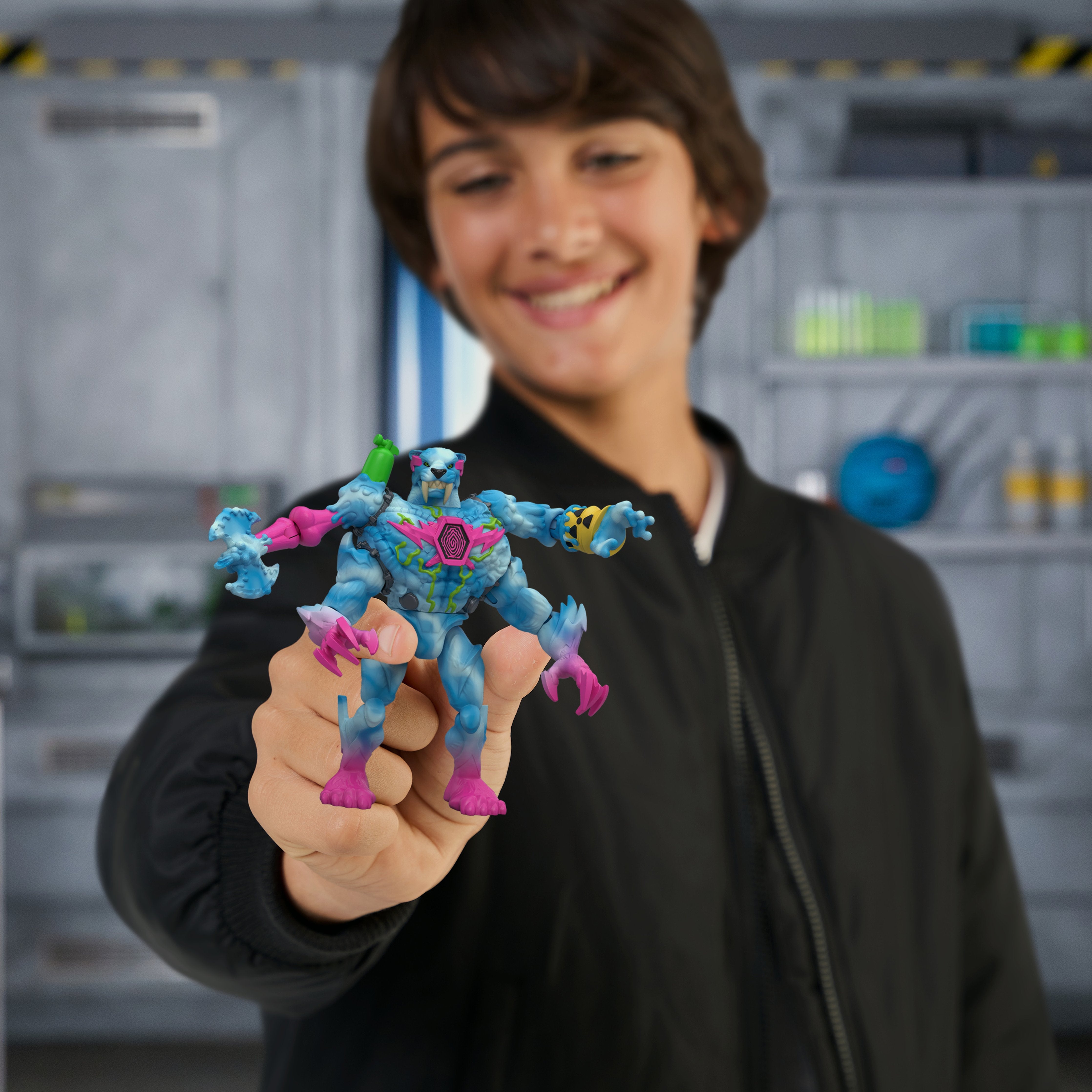 Moose Toys Ltd. Mrbeast Lab Hybrids 5 Pack (Hyper Fusion Lab) (Sortierter Artikel) 24910