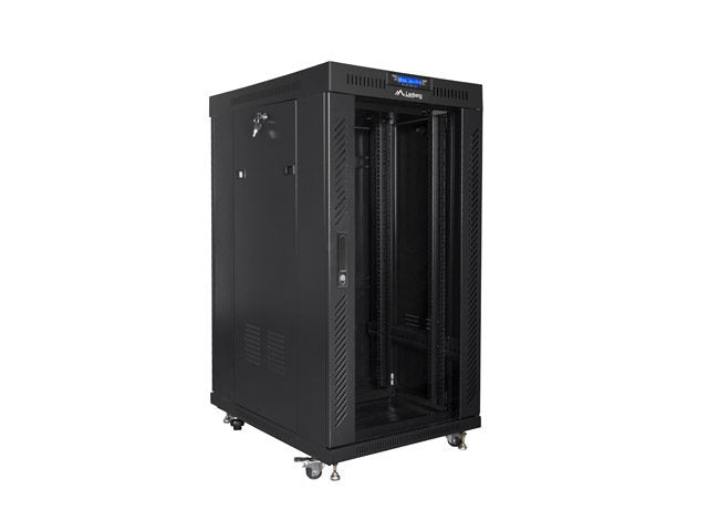 Lanberg Ff01-6822-12bl Armario Rack 22u Rack O Bastidor Independiente Negro