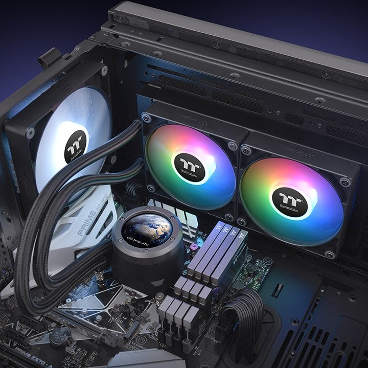 EAN 4713227537933 - Thermaltake TH240 V2 Ultra Procesador Sistema de refrigeración líquida todo en uno 12 cm Negro 1 pieza(s) imagen 6