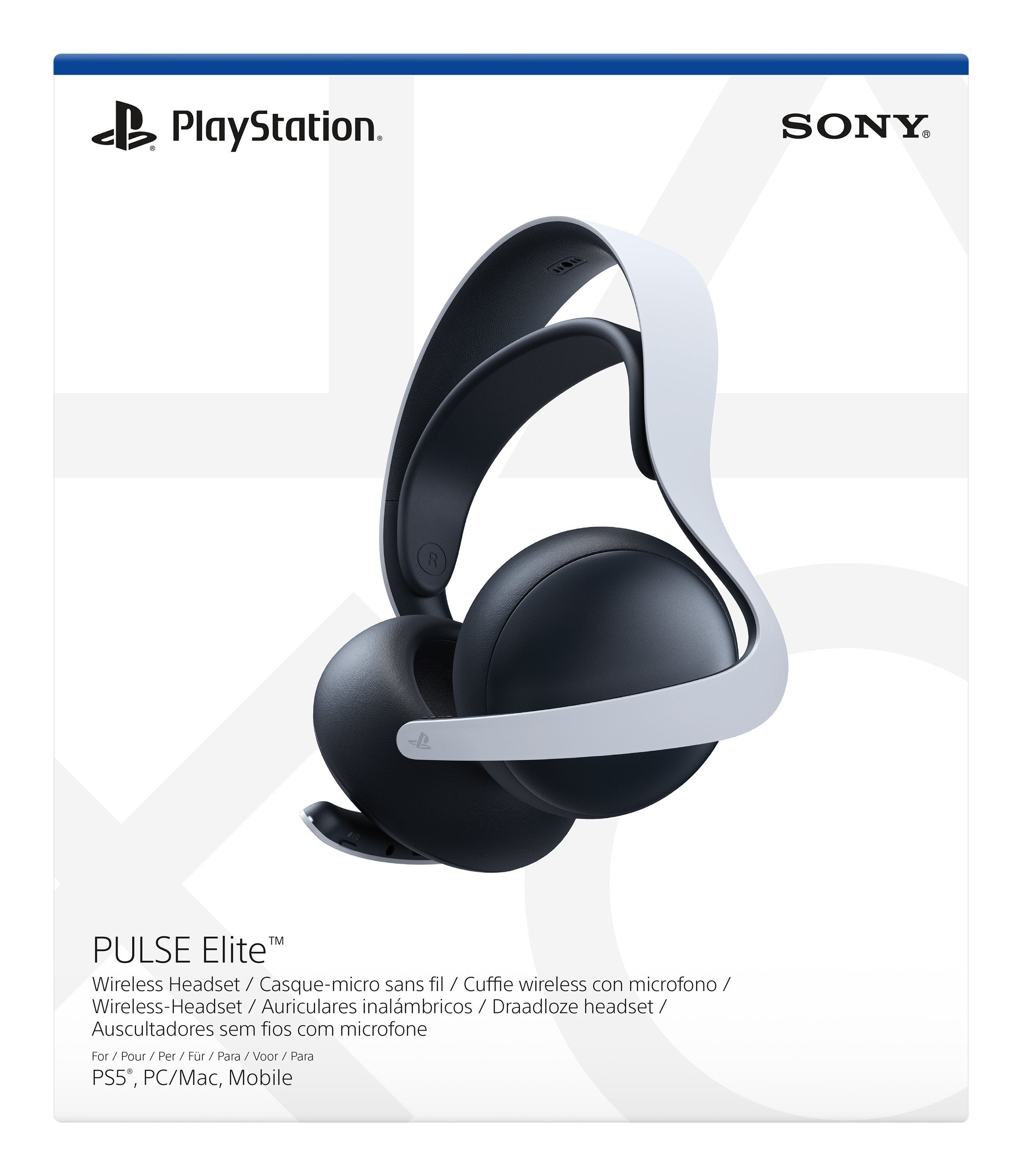 EAN 0711719572978 - Sony PULSE Elite Auriculares Inalámbrico Diadema Juego Bluetooth Negro, Blanco imagen 3
