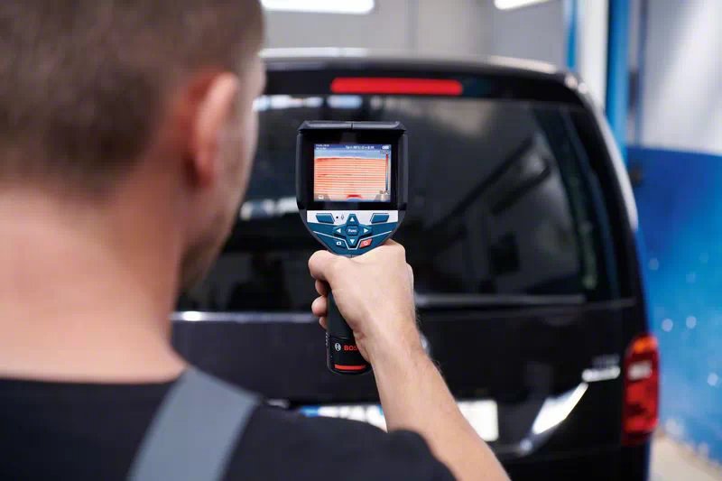 EAN 3165140975964 - Bosch GTC 600 C Noise equivalent temperature difference (NETD) IR Negro, Azul 256 x 192 Pixeles Pantalla imagen 8