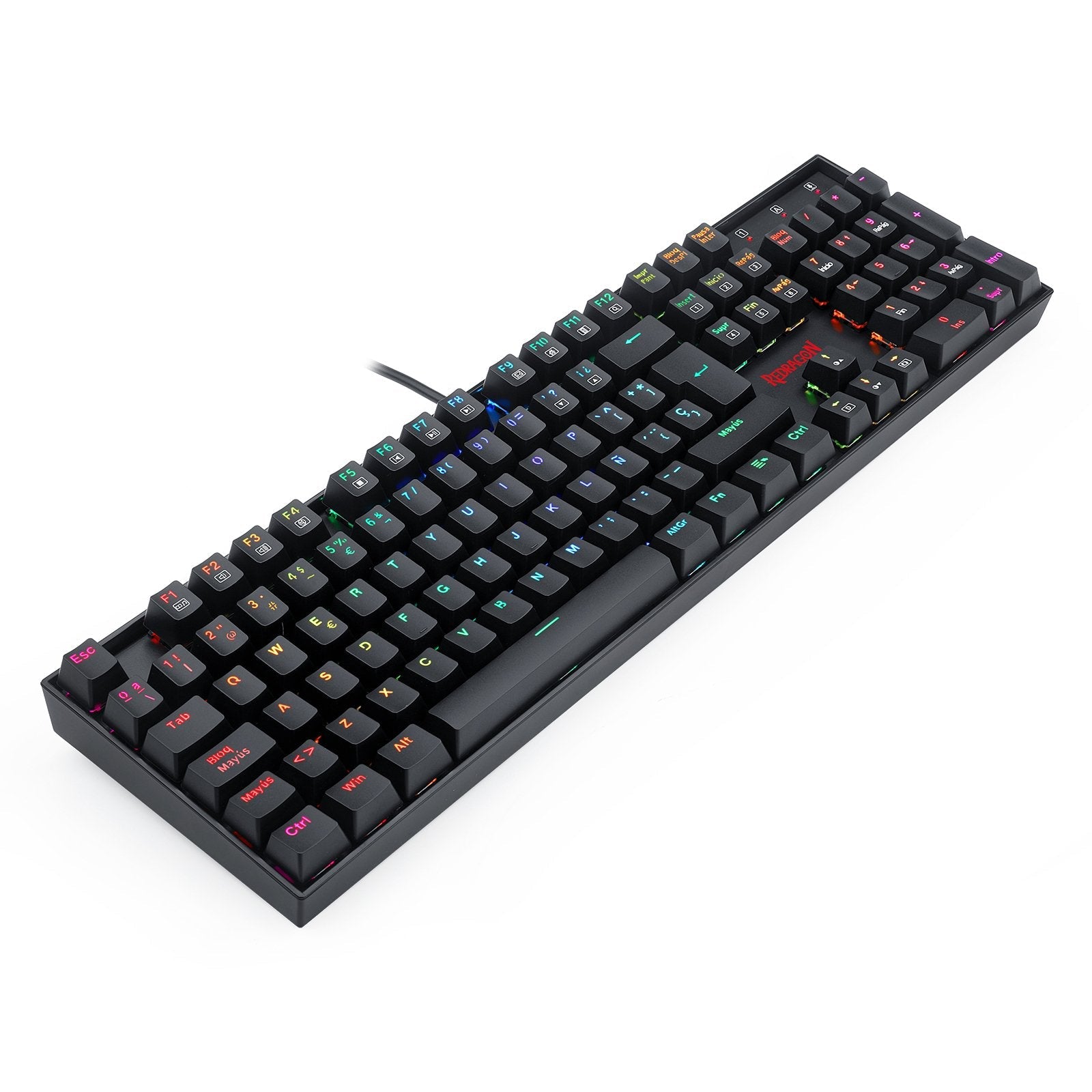 EAN 6950376772565 - REDRAGON K551RGB-1R-SPS teclado Juego USB QWERTY Español Negro imagen 5