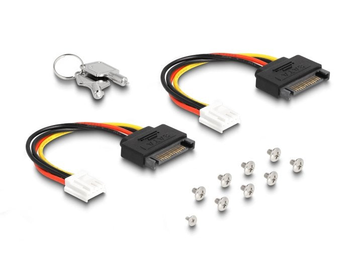 Delock 47129 Rack Móvil De 5.25" Para 8 X Ssd M.2 Nvme Con Conector Sas Sff-8654 Delgado