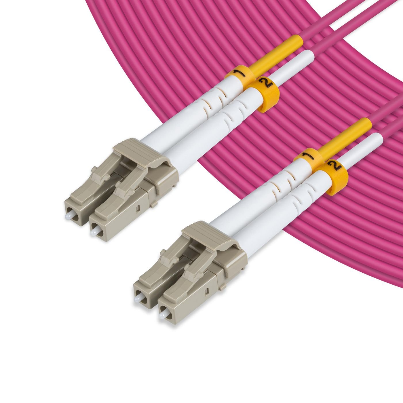 Microconnect Lc/Pc-Lc/Pc, 2m, 50/125, Mm, Duplex Cable De Fibra Optica Púrpura