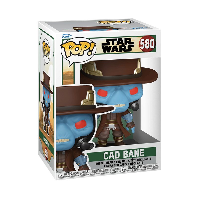 Figura Pop Star Wars El Libro De Boba Fett 2 Cad Bane
