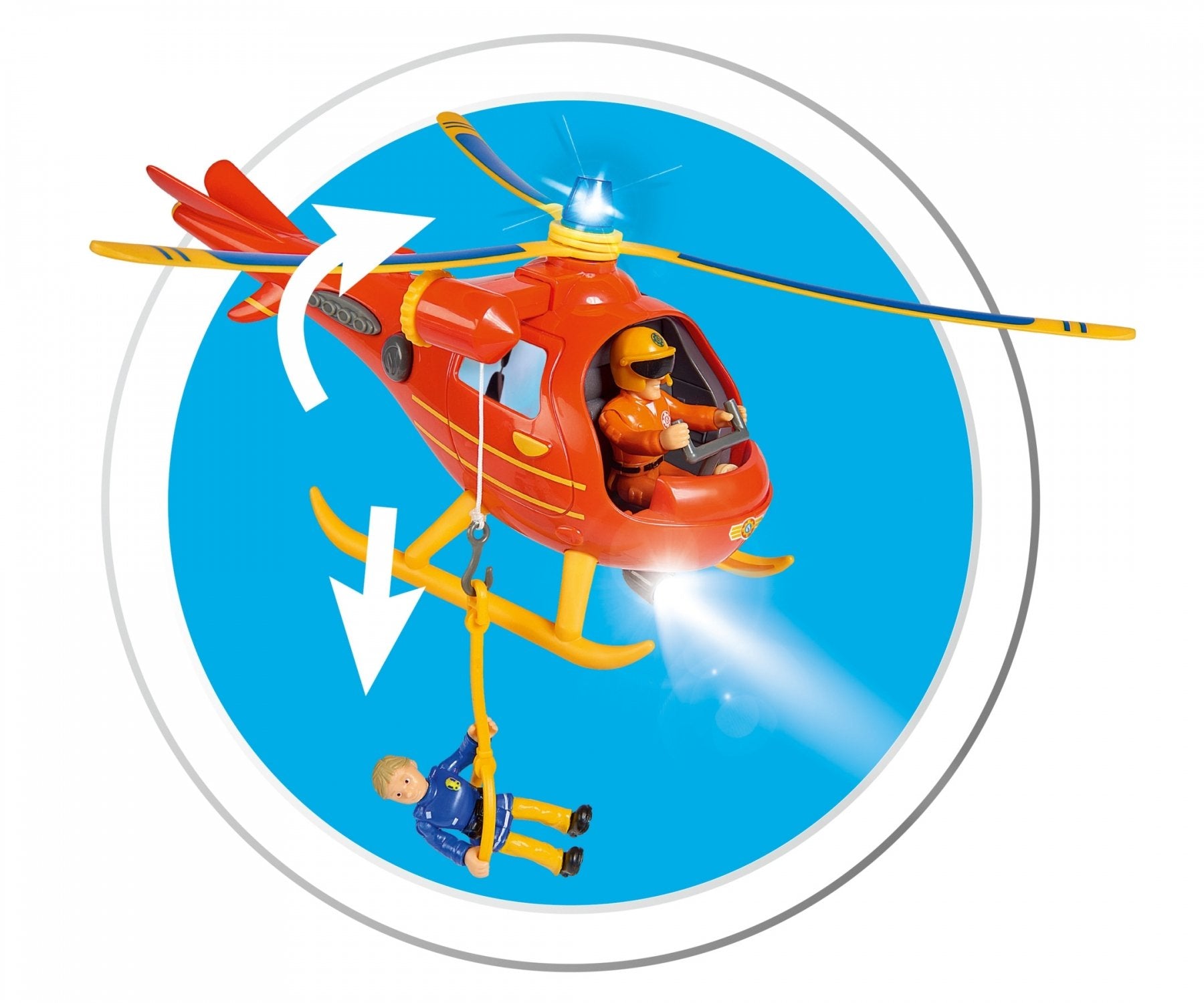 Vehículo De Juguete Simba 109252510 Naranja/Amarillo