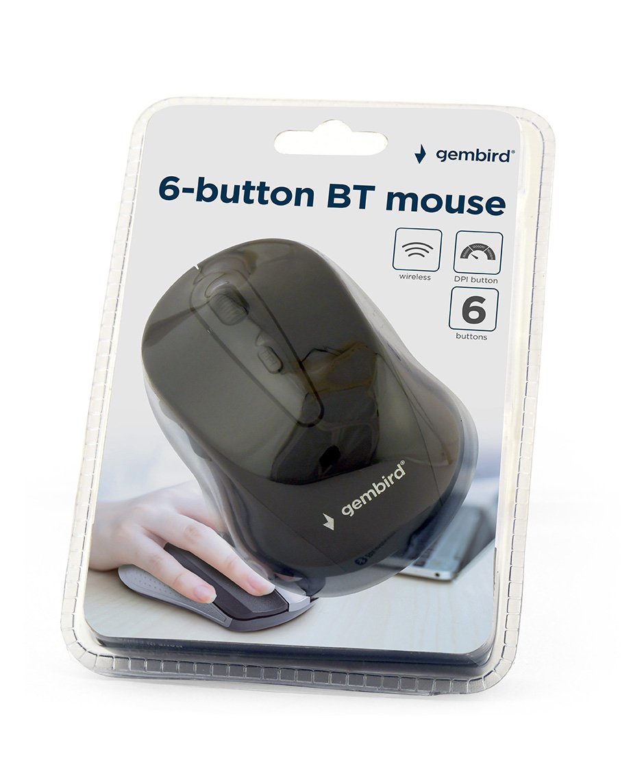 EAN 8716309079648 - Gembird MUSWB2 ratón Oficina mano derecha Bluetooth Óptico 1600 DPI imagen 2