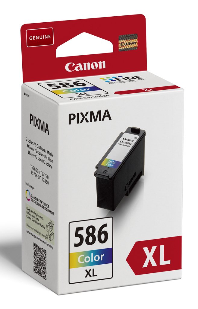 EAN 8714574693859 - Canon PG-595XL/CL-586XL + GP-501 50Sh. Value Pack cartucho de tinta 2 pieza(s) Original Alto rendimiento imagen 2