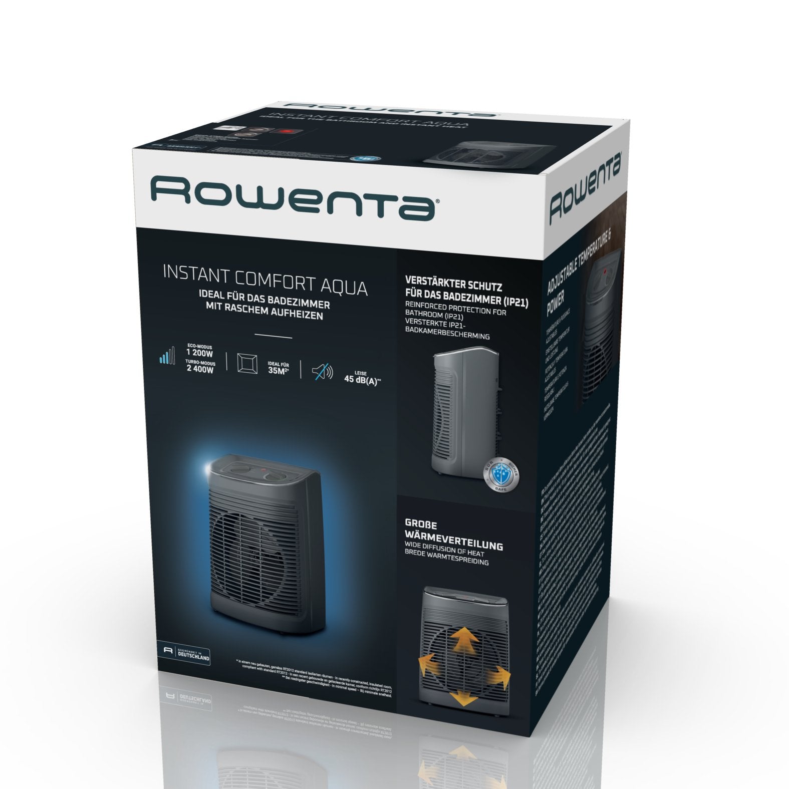 EAN 3121040089606 - Rowenta Instant Comfort SO6511 Interior Gris 2200 W Ventilador eléctrico imagen 13