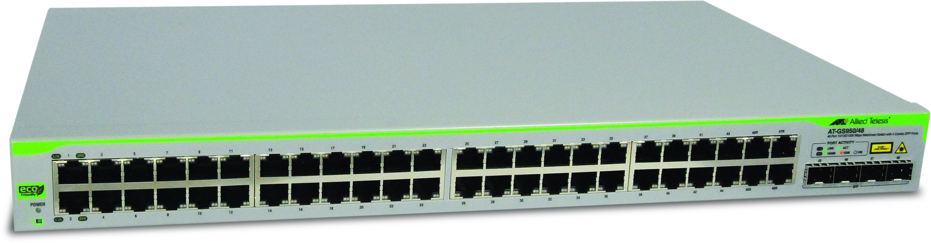 EAN 0767035182513 - Allied Telesis AT-GS950/48-50 Gestionado L2 Gigabit Ethernet (10/100/1000) 1U Gris imagen 1