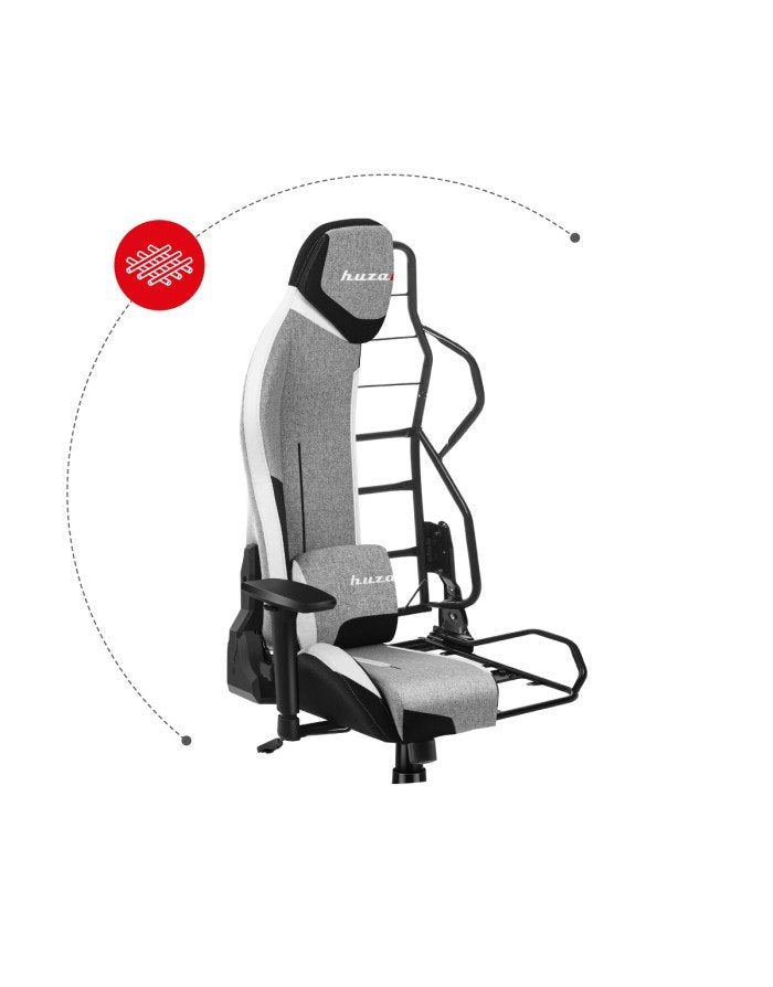 EAN 5903796013313 - Huzaro Force 7.9 Silla para videojuegos de PC Asiento (de seguridad) de butaca Gris imagen 3