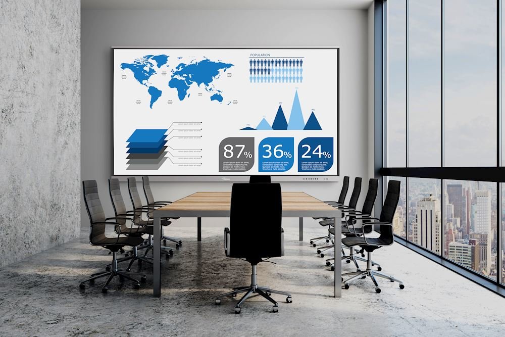 Monitor Optoma Dotykowy 86" Ifp 4k Uhd 586rk