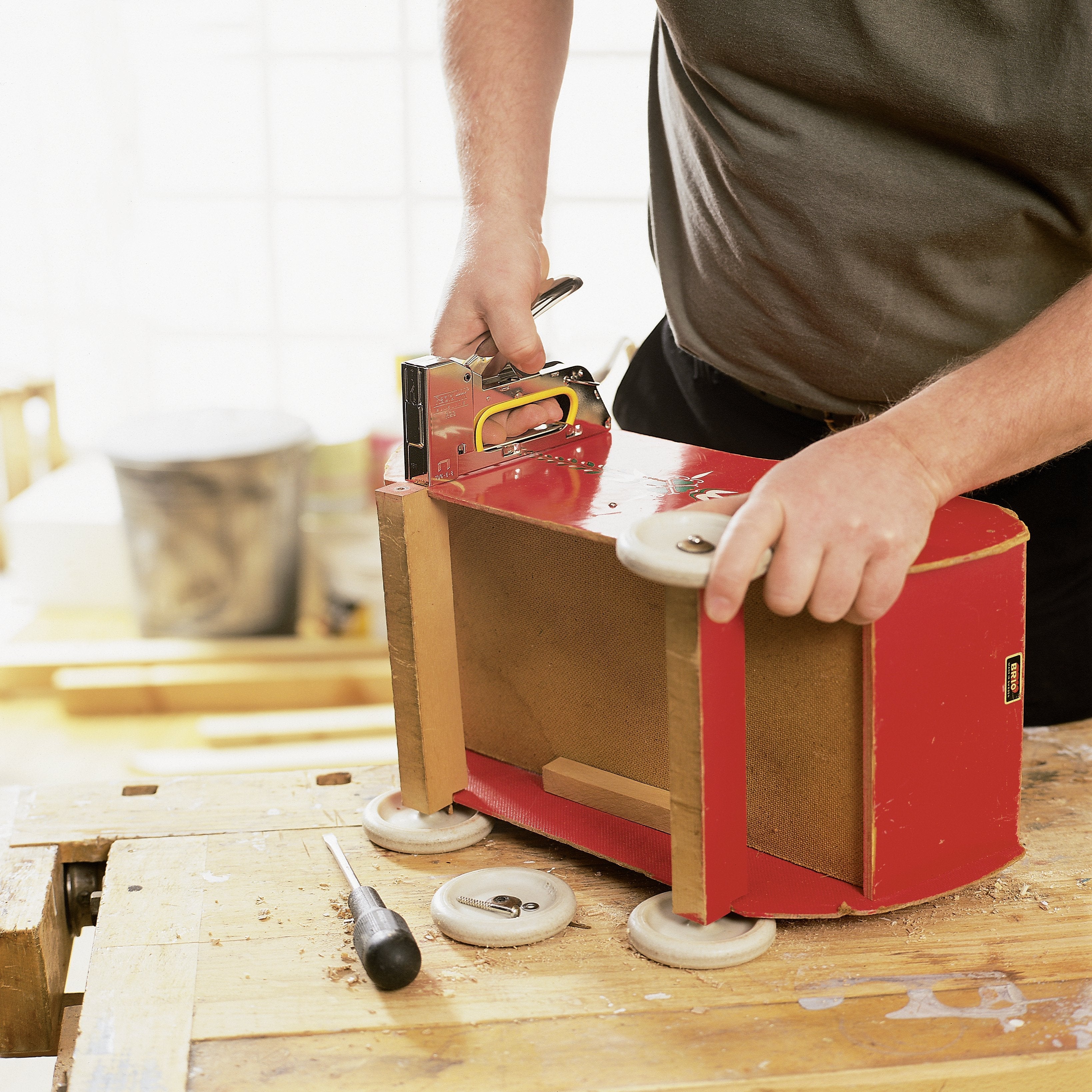 Clavadora/Grapadora Rapid Pro R23 Para Grapas Nâº13/4-8mm - Sin Retroceso - Funcion De Bloqueo - Cromado