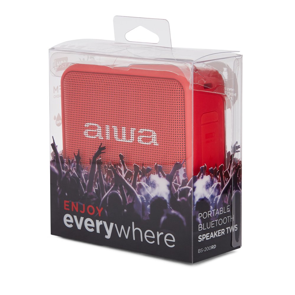 EAN 8435256897012 - Aiwa BS-200RD altavoz portátil o de fiesta Altavoz monofónico portátil Rojo 6 W imagen 7